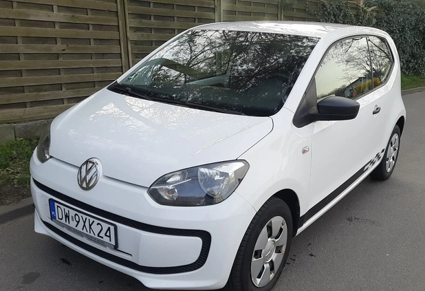 Volkswagen up! cena 21000 przebieg: 199000, rok produkcji 2015 z Wrocław małe 211